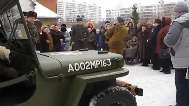 Храм в Тропарево, Церковь и армия,23 фев.2012, песни-пляски смотреть онлайн