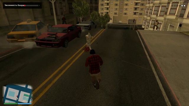 сиджей неудачно завел собаку в GTA San Andreas . гта са . гта сан смотреть онлайн