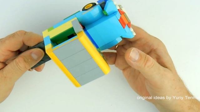 Lego 10698 Car MOC. How to build Chevrolet mobile car laboratory from Lego Classic. Save Money. смотреть онлайн