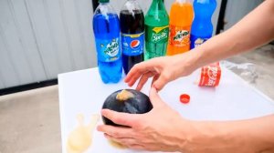 Experiment: Coca Cola Mentos vs Washing Machine