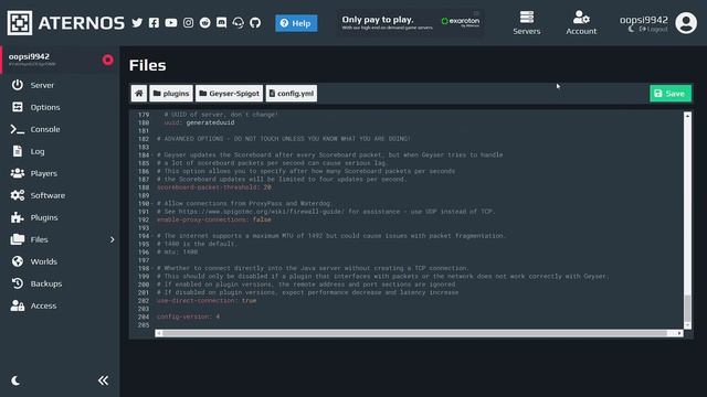 How to Host a 1.17.1 Minecraft GeyserMC Server with Aternos! (Java/Bedrock Crossplay) смотреть онлайн