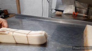 как ОБВЯЗАТЬ КРАСИВО КУСОК САЛА,ОКОРОК ИЛИ ГРУДИНКУ