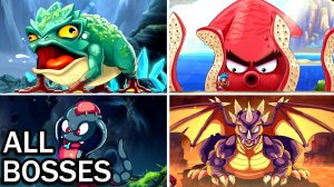 Monster Boy and the Cursed Kingdom. Все боссы и концовка.