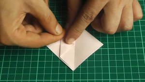 оригами закладка для книг с зайцем, оригами закладка уголок // origami bookmark