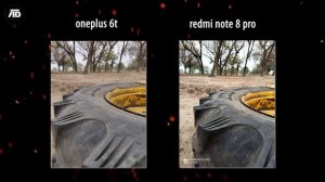 Redmi Note 8 pro vs  Oneplus 6t  Camera Comparison | camera Review