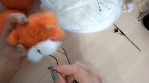 Вязаный тигренок Часть 2