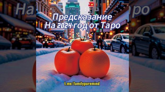 Прогноз от ТАРО ?на 2024 год.