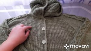 Готовая работа Фотографии изделия на мне Вязание спицами р 54  Реглан сверху