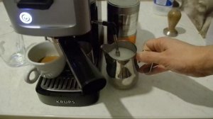 Krups XP 3440 Home Espresso Machine - Morning Coffee (Espresso & Cappuccino)