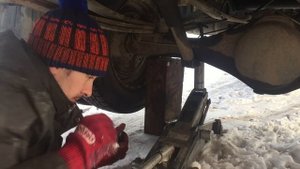 ЗИМА ГАЗЕЛЬ КОЛЕСА