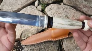 Кинжал рукоять из рога