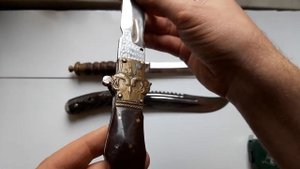 Старые выкидные ножи, ножи самоделки, кинжалы под старину