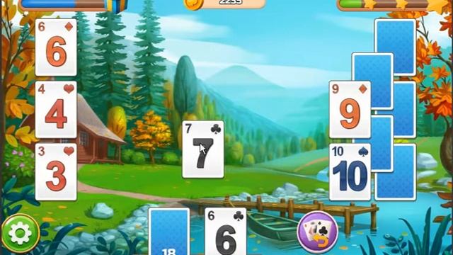 Puzzle game solitaire story tripeaks level1 to level5 complete смотреть онлайн