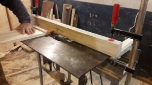 Изготовление рамок для ульев (выборка пазов на верхней планке)