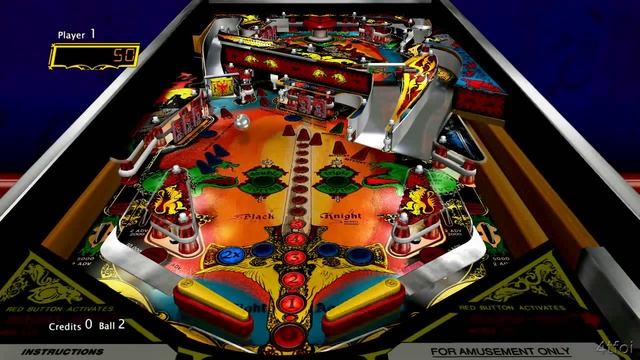 Black Knight Table On Williams Pinball Classics (aka Pinball Hall Of Fame) смотреть онлайн
