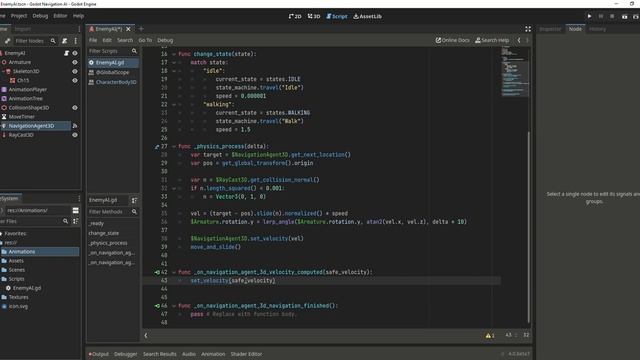 Godot 4 New Navigation Server Random point AI (Tutorial)