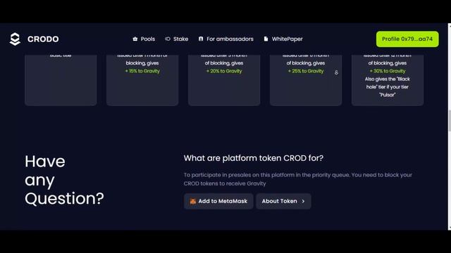 Амбассадорская программа проекта Crodo (crodo.io) как в ней заработать? Полный обзор за 3 минуты. смотреть онлайн