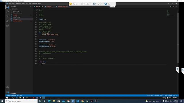 Python Cơ Bản và Selenium Phần 2