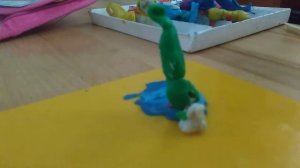 Пластилиновый мультик змея