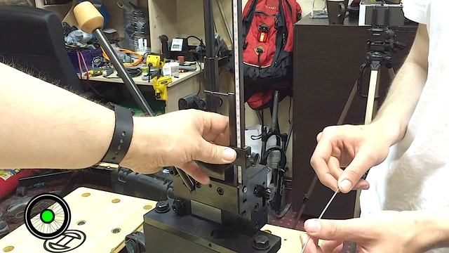 Станок для спиц. Обрезка и накатка резьбы смотреть онлайн