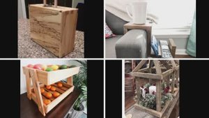 Wood ideas for home. Идеи из дерева для дома