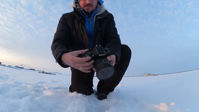 Хатанга. Прогулка к реке. Порт. смотреть онлайн