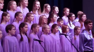 И.Хрисаниди, И.Рудаков «Песня о Щёлкове».  Концертный хор "Славия".Щелковская ДМШ