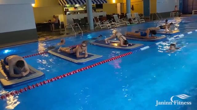 Функциональная тренировка AquaFlat в Janinn Fitness смотреть онлайн