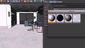 Создание интерьера в программе Cinema 4d