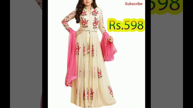 Buy Latest Party Wear Gown Rs.299   Gown in Cheapest Price  Best Party Wear Gown