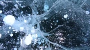 Метановые пузыри на Байкале