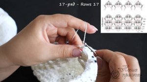 Нарядное платье крючком для крестин | Elegant dress crochet for christening