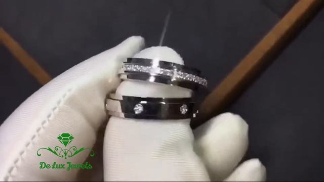 Золотые обручальные кольца с подвижным центром с бриллиантами смотреть онлайн