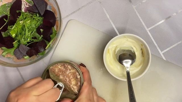 ИНТЕРЕСНЫЙ РЕЦЕПТ САЛАТА С ТУНЦОМ И СВЕКЛОЙ