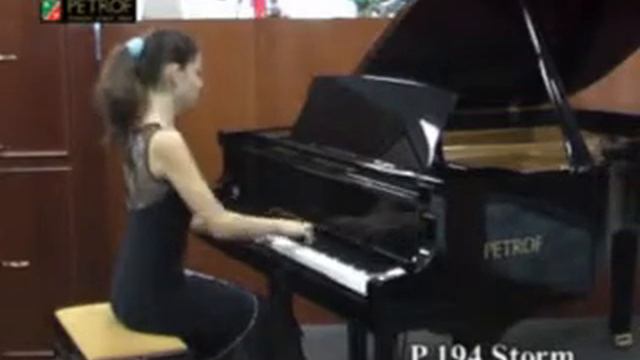 F. Chopin: Scherzo B-minor (part 1), L. Korbelova, PETROF STORM grand смотреть онлайн
