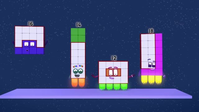 Loop the Loop | Numberblocks | CBeebies смотреть онлайн