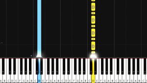 Can Can - Offenbach - Easy Piano Tutorial (Slow)