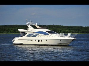 Яхта Azimut 55 (Азимут) (видео) - аренда яхт и катеров| СК Моспароходство