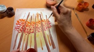 Рисуем вместе! "Листопад"