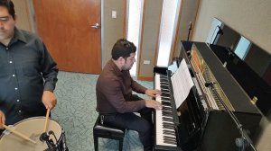 CURVING HORO - DOBRI PALIEV | Piano & Snare drum Duo