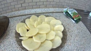 Картошка в микроволновке печёная