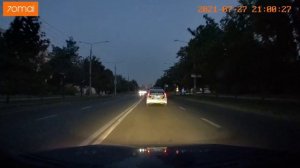 Дежурный патруль в Запорожье сопроводил авто с ребенком до больницы.