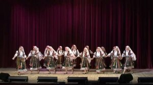 Величальная Россия - народный танец- Сырба- коллектив Полечка