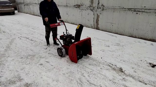 продам снегоуборщик mtd в хорошем состоянии.