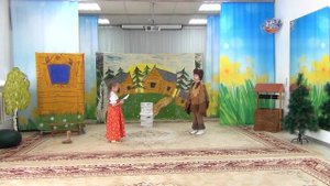 Фрагмент музыкального спектакля "Гуси - лебеди"