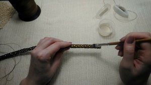 ОБЪЁМНЫЙ ЖГУТ Фриволите | Мастер-класс | volumetric tatting harness