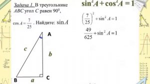 Основные тригонометрические тождества 2 урок