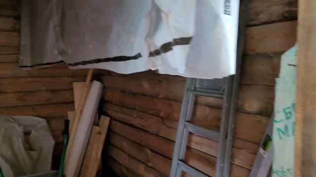 Утепление потолка, свесы и другое. смотреть онлайн