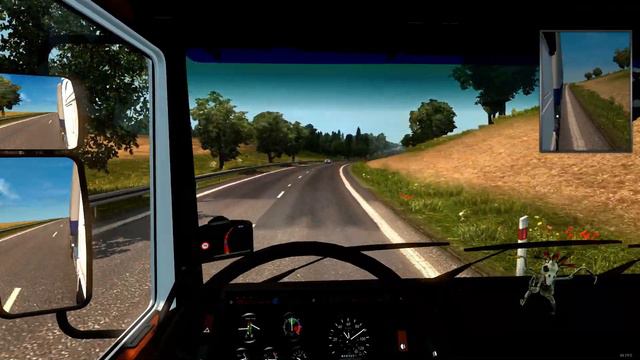 Euro Truck Simulator 2 Едем в Ужгород  Рейс №7 Руль Logitech Force GT