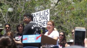 Justina Machado - Families Belong Together March L.A. 2018